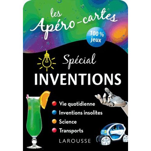 Les Apéro-Cartes Spécial Inventions - Avec 80 Cartes