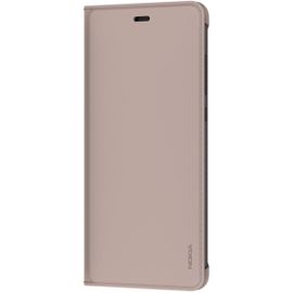 Nokia 5.1 Etui À Rabat Cream