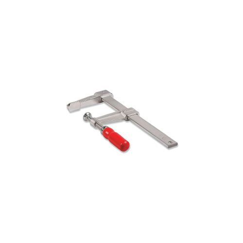 Serre-joint à vis 25 cm section 15 x 5 mm saillie de 50 mm en alliage et manche bois - 2112025 - Urko