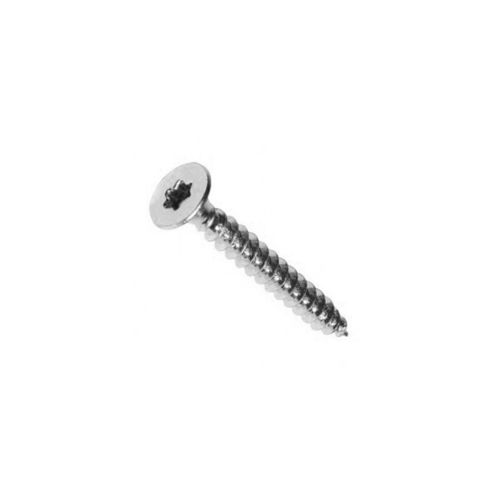 Vis bois tête fraisée Torx 6 x 90 mm Zinguée blanc - Boite de 150 pcs - Fixtout VAFX0609002B