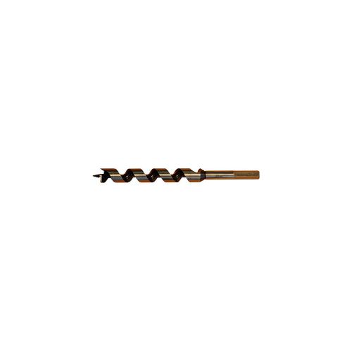 Mèche bois de charpente à spirale unique D. 36.0 x Lu. 385 x Lt. 460 mm x Q. 6 pans - FS360460 - Labor
