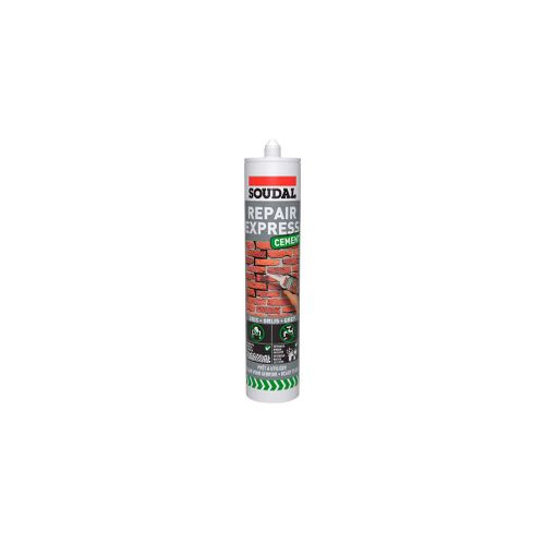 Cartouche mastic spéciale Béton et ciment 290 ML repair express gris - 125786 - Soudal