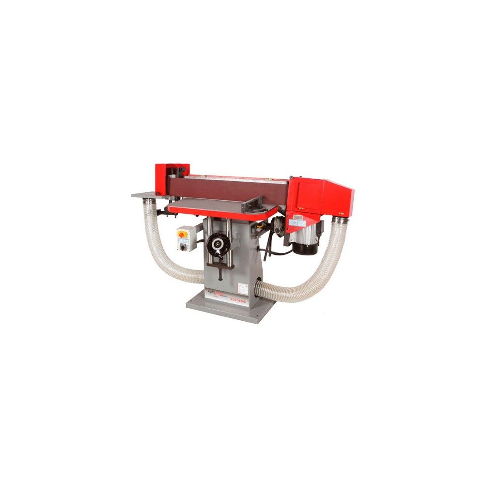 Ponceuse à bande oscillante 2600 x 150 mm 400 V - 3000 W KOS2600C - Holzmann
