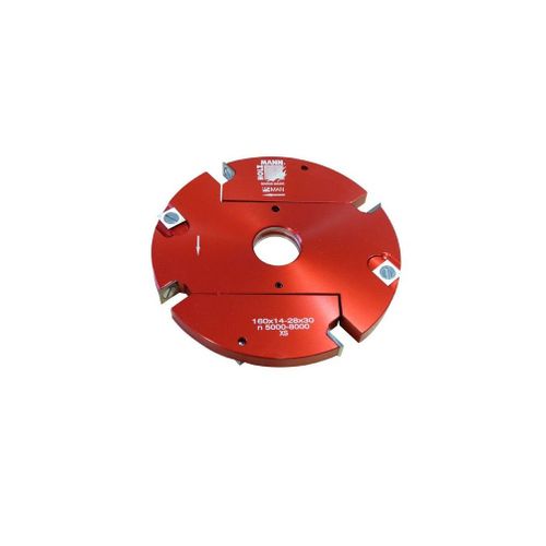 Porte-outil à feuillurer extensible D. 160 x 14 à 28 x Al. 30 mm Z4 + V4 VN160-2 - Holzmann