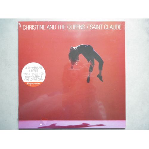 Christine And The Queens Vinyle Rouge 25cm + Cd Saint Claude
