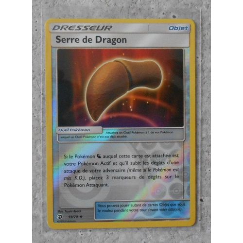 Serre De Dragon Reverse 59/70 - Sl 7.5 - Majesté Des Dragons - Vf