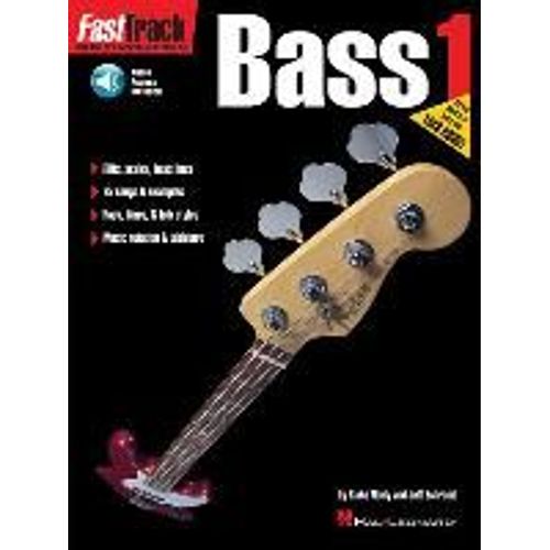 Fasttrack Bass Method - Book 1 (Book/Online Audio)
