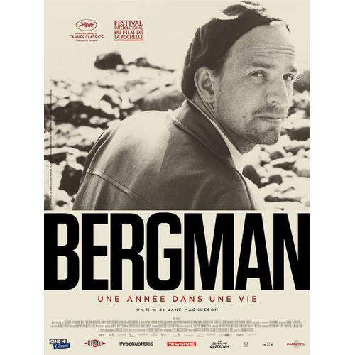 Bergman, Une Année Dans Une Vie - Véritable Affiche De Cinéma Pliée - Format 120x160 Cm - De Jane Magnusson Avec Ingmar Bergman, Liv Ullmann - Documentaire - 2018