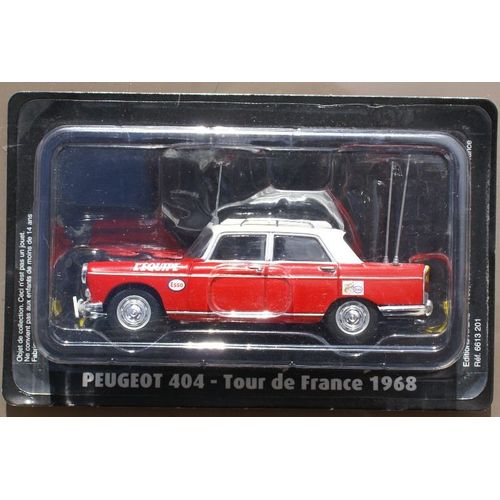 Atlas -1/43 - Tour De France 1968 - Peugeot 404-Atlas