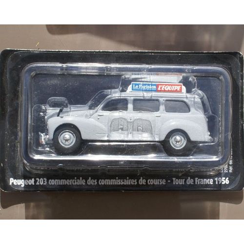 Atlas -1/43 - Tour De France 1956 - Peugeot 203 Commerciale Des Commissaires-Atlas