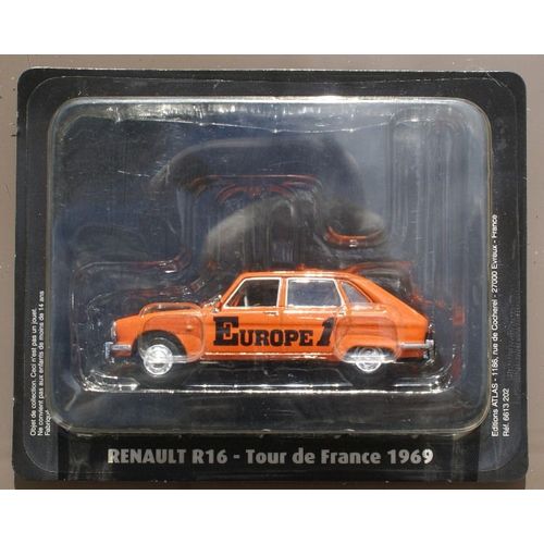 Atlas Tour De France Renault R16 Europe1-Atlas