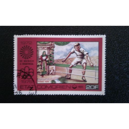 Timbre Comores Yt 150 Coureur, Athenas 1896 1976