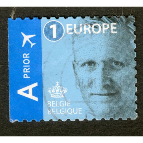 Timbre Oblitéré België - Belgique, A Prior, Europe