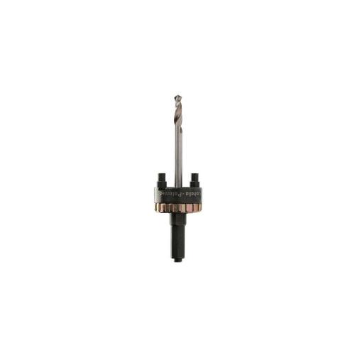 Mandrin Quick Lock hexagonal 9,5 mm x Lt. 127 mm pour scie cloche D. 14 à 210 mm - 652QLHEX - Diager