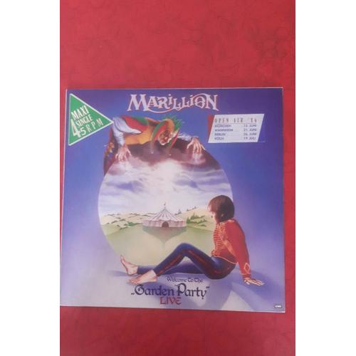 Vinyl Marillion "Welcome To The Garden Party" Maxi Single 45rpm Emi 2011906