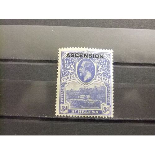 Ascension Île D'ascension 1922 George V Et Armoiries De Sainte - Helene Yvert 5 * Mh