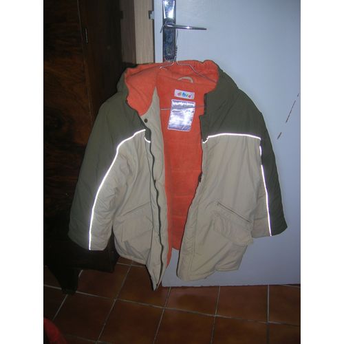 Veste Diabolo Doublée Chaude À Capuche 11/12 Ans Polyamide Et Polyester.