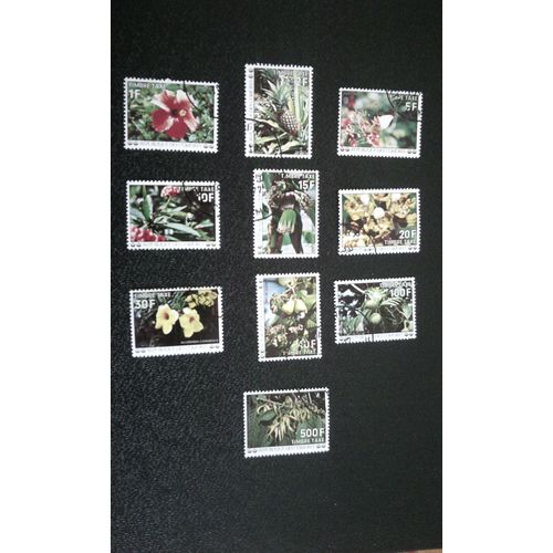 Timbre Comores Yt La Faune Et La Flore 1977