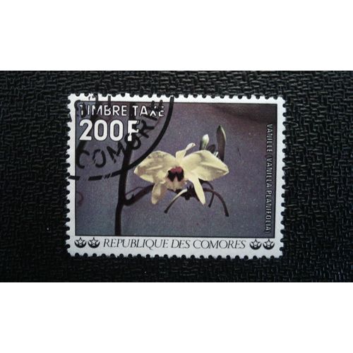 Timbre Comores Yt T 16 Vanille Planifolia 1977