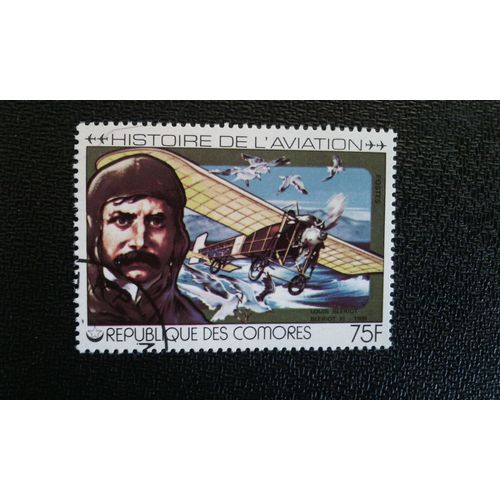Timbre Comores Yt 231 Louis Blériot Et Le Blériot, 1909 1978