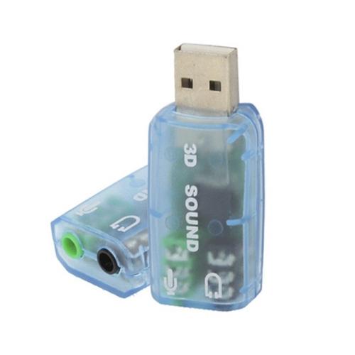 Carte son externe (USB) 3D - 5.1 (Mono Canal)