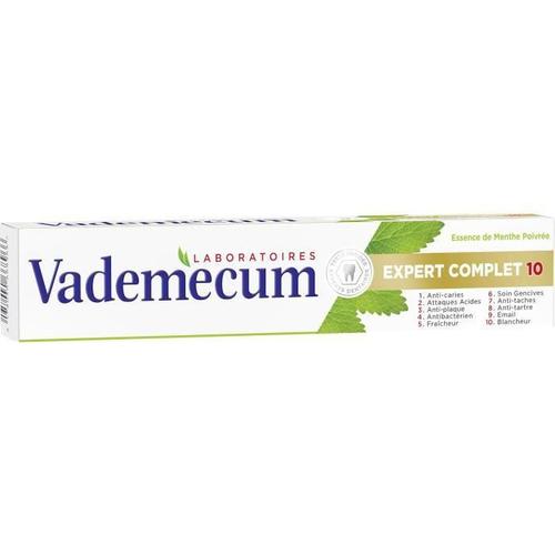 Vademecum Dentifrice Expert Complet 7 Et Expert Complet 10 - 75 Ml 
