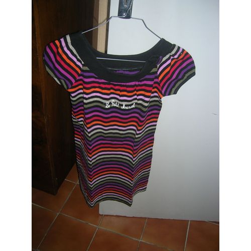 Robe Le Petit Marcel 10/12 Ans 95% Coton,5% Élasthanne.