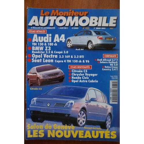 Le Moniteur Automobile 1232 - Audi A4 Tdi 1.9 130 & 2.5 V6 - Bmw Z3 - Seat Leon Cupra 4 Tdi 150 & V6