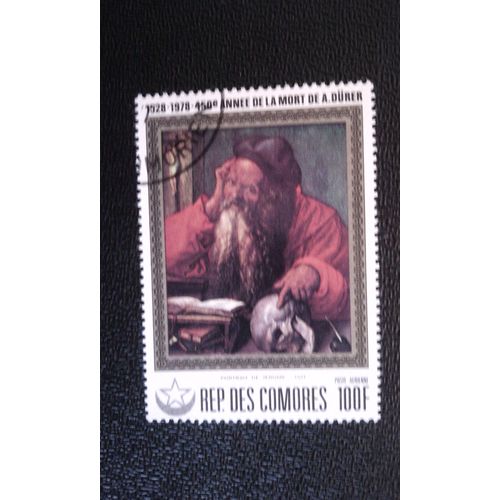 Timbre Comores Mi 472 Albrecht Dürer 1978