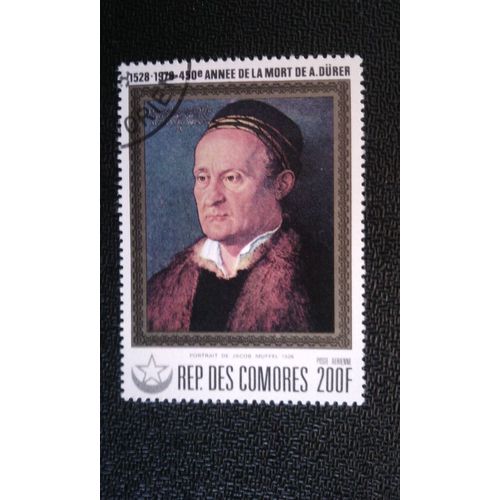 Timbre Comores Mi 473 Albrecht Dürer 1978