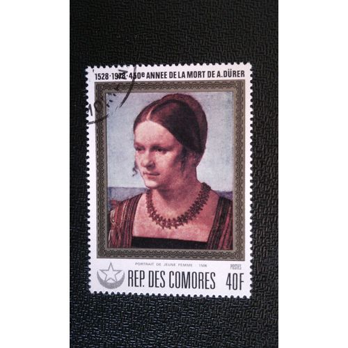 Timbre Comores Yt 240 Albrecht Dürer 1978