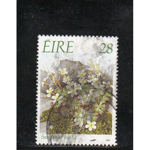 Timbre-Poste DIrlande (Espèce Végétale En Danger De Disparition)