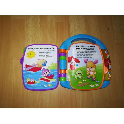 Fisher-Price Livre Interactif Comptines