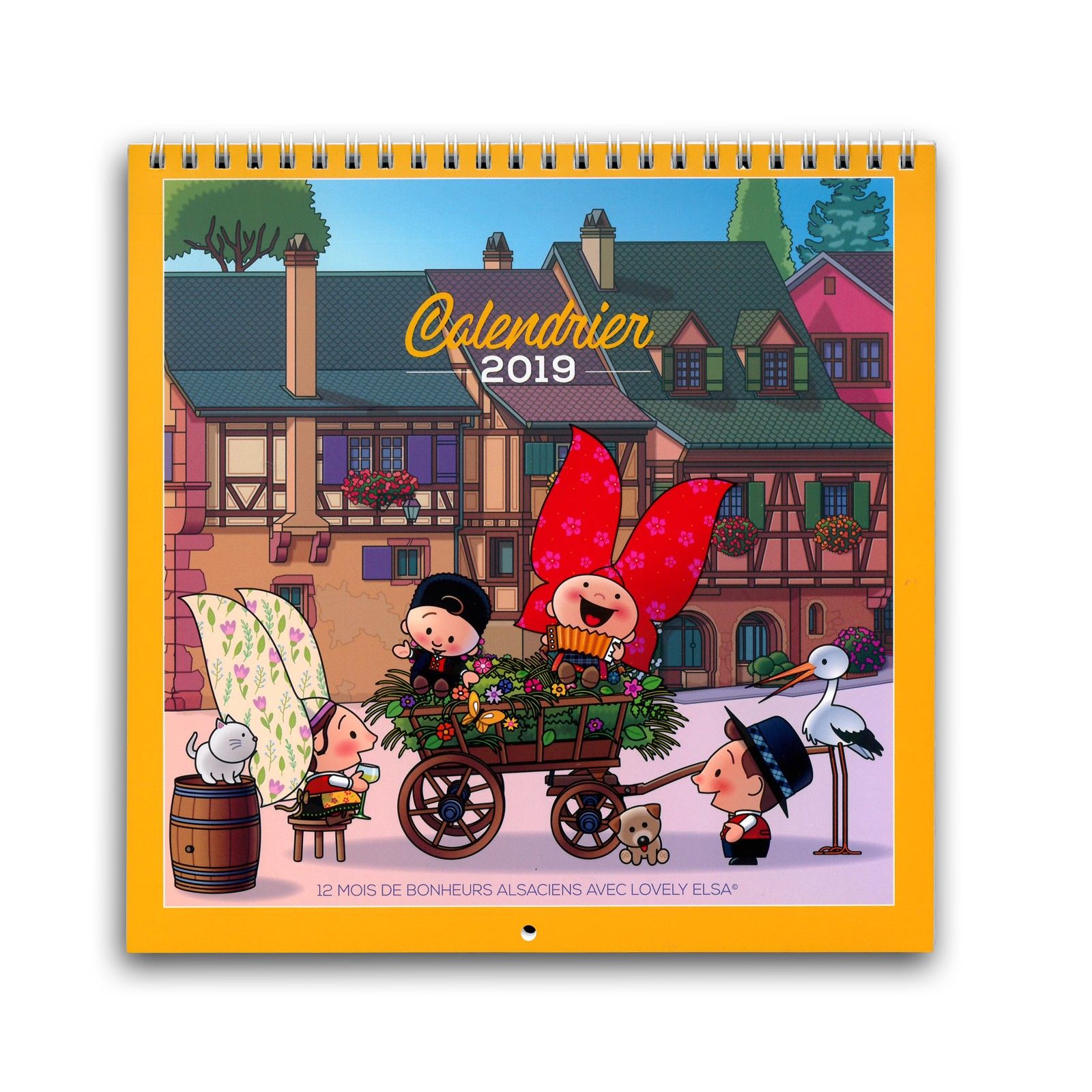 Calendrier Lovely Elsa 2023 Calendrier 2019 Lovely Elsa - Fournitures Papeterie | Rakuten