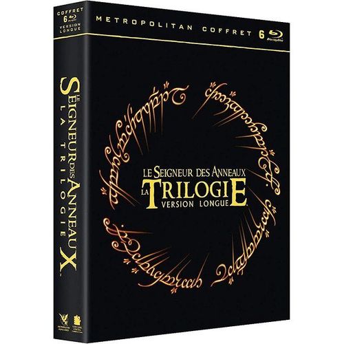 Le Seigneur Des Anneaux : La Trilogie - Version Longue - Blu-Ray