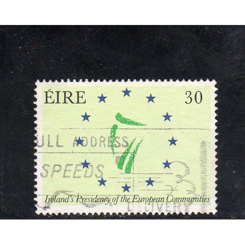 Timbre-Poste DIrlande (Présidence Irlandaise Du Conseil De LEurope)