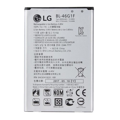 Batterie Bl-46g1f Originale Lg K10(2017) M250