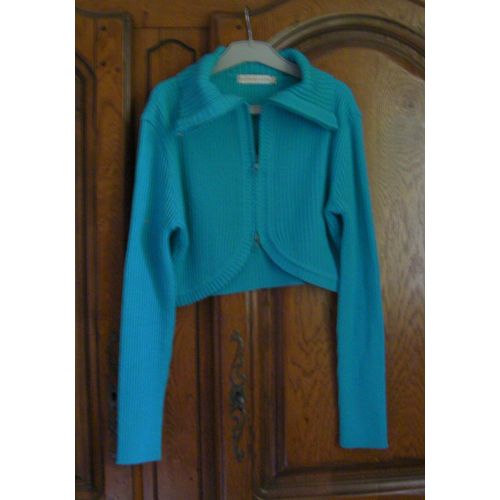 Gilet Bleu Cache-Cache - Taille 38/40