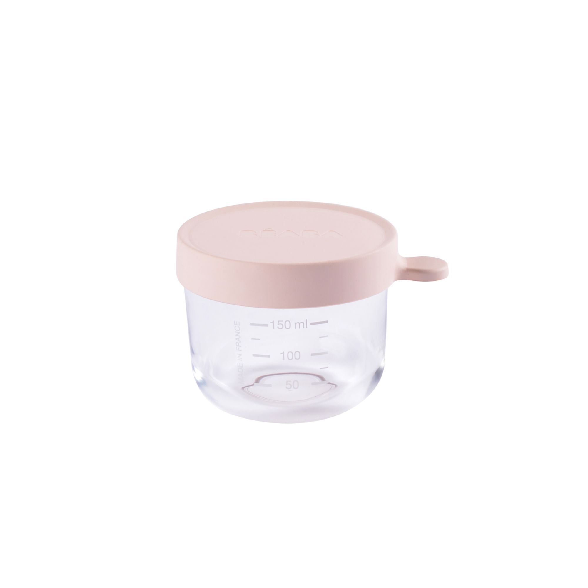 Pot De Conservation Portion Verre 150 Ml Pink Beaba Rakuten