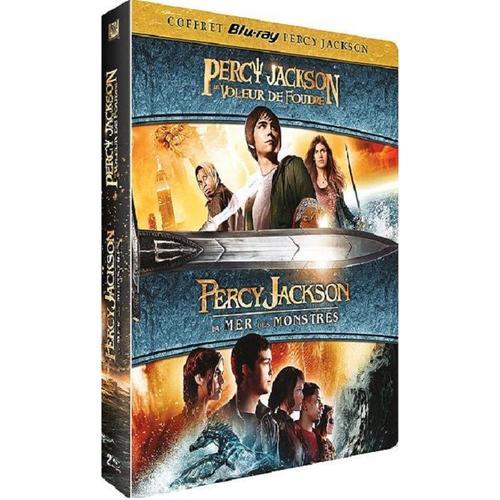 Percy Jackson : Le Voleur De Foudre + Percy Jackson 2 : La Mer Des Monstres - Blu-Ray