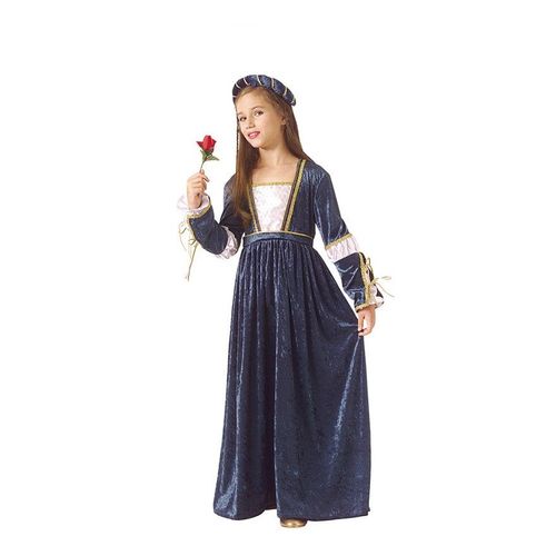Déguisement De Juliette Médiévale Pour Enfants Plusieurs Tailles (Taille 5-7a)