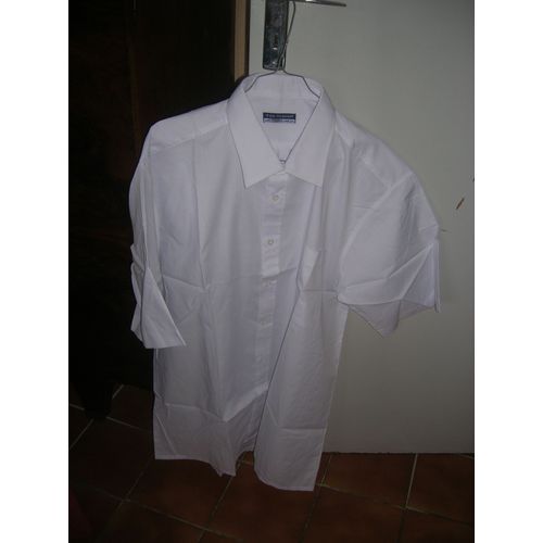 Chemise Manches Courtes Tom Hagan Xxl 45/46 Cm 65% Polyester,35% Coton.