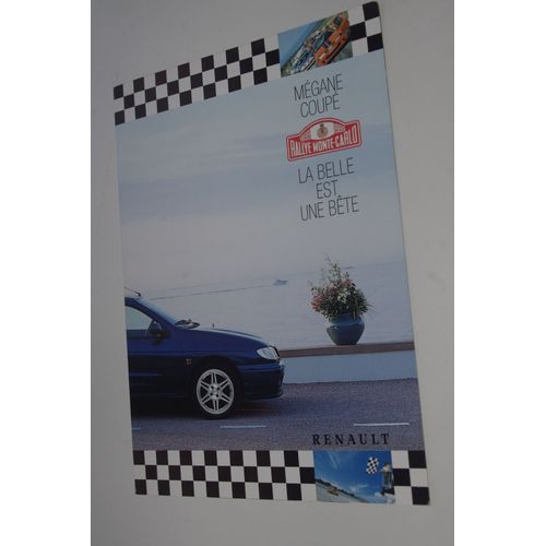 Renault Megane Coupe 1998-1999 Rallye Monte Carlo - Edition 1998 - Série Spéciale