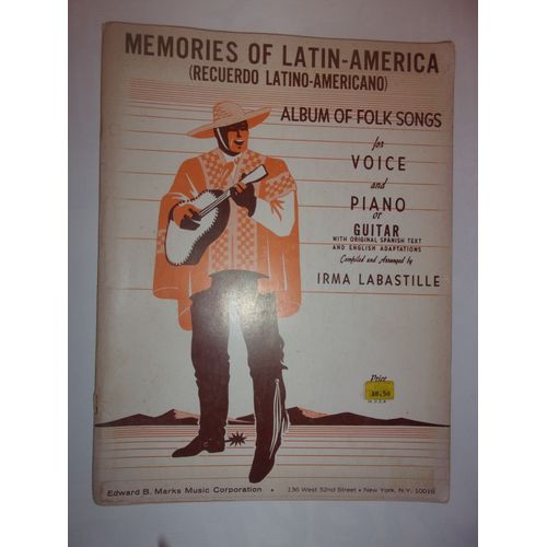 Memories Of Latin-America (Album Of Folk Songs)