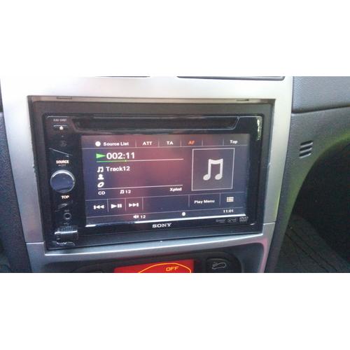 Autoradio Sony XAV-64BT - Lecteur DVD - Ecran 6.1 - Bluetooth