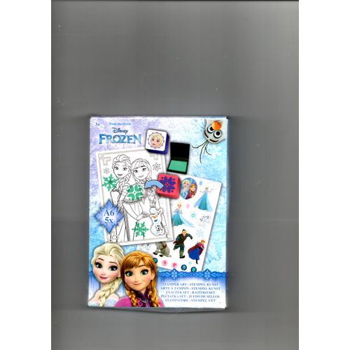 La Reine Des Neiges Cartes Stickers Et Tampons