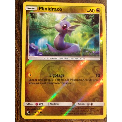 Minidraco Reverse 34/70 Majesté Des Dragons Sl7,5