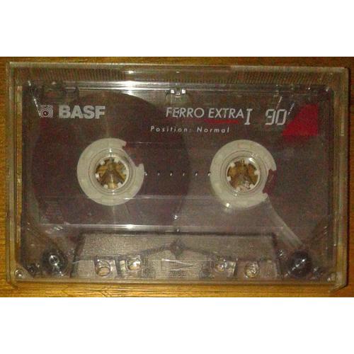 Cassette Audio K7 Basf 90 Minutes Ferro