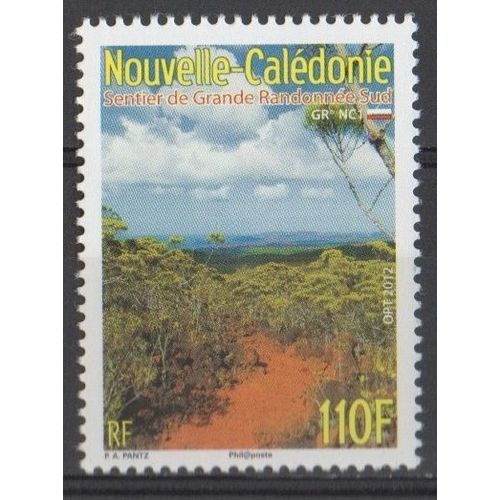 Timbre France Nouvelle-Calédonie Opt 2012 Yvert Et Tellier N°1145 Sentier De Grande Randonnée Sud Grnc1 Neuf** Gomme Intacte