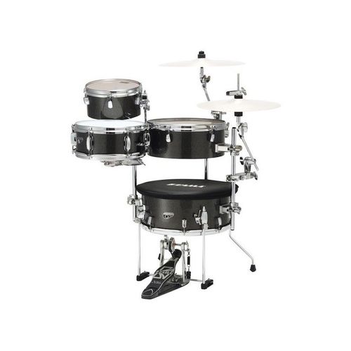 Tama Cocktail Jam Cjb46c-Mgd Midnight Gold Sparkle - Batterie Acoustique 4 Fûts ( Sans Cymbales )